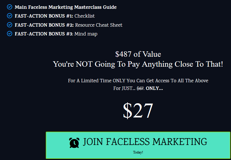 Master Faceless Marketing Review